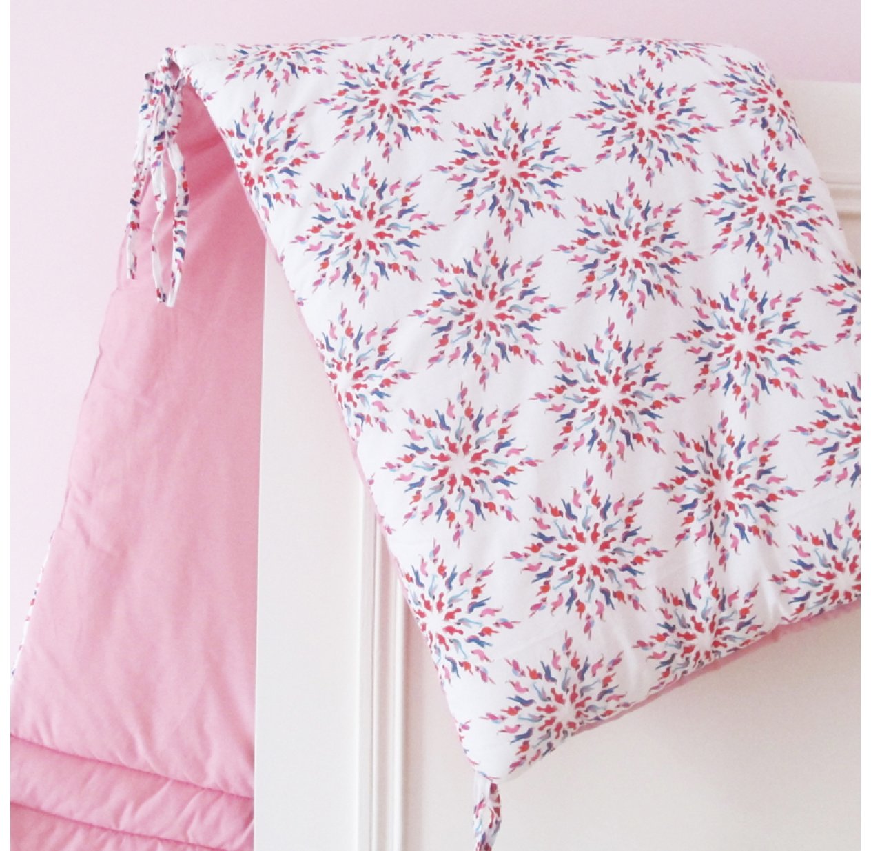 Tour de lit Mazurka - Rose